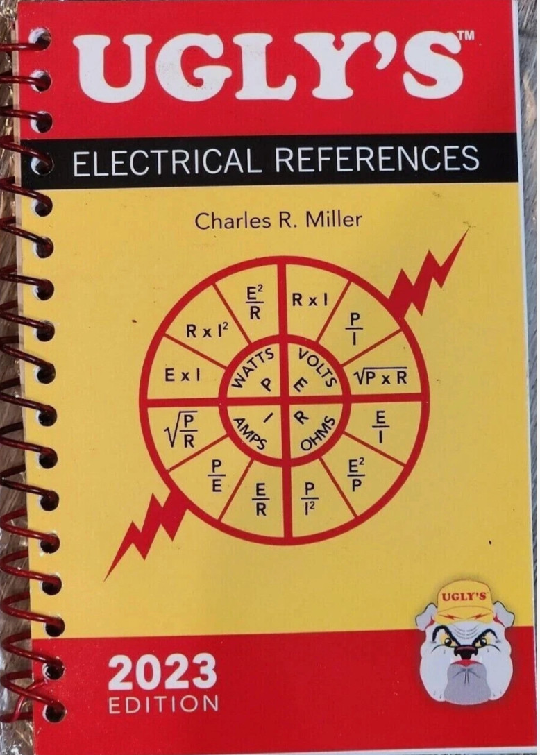 Ugly&rsquo;s Electrical References, 2023 Edition by Charles R. Miller 1 Pack Of 5 Pcs