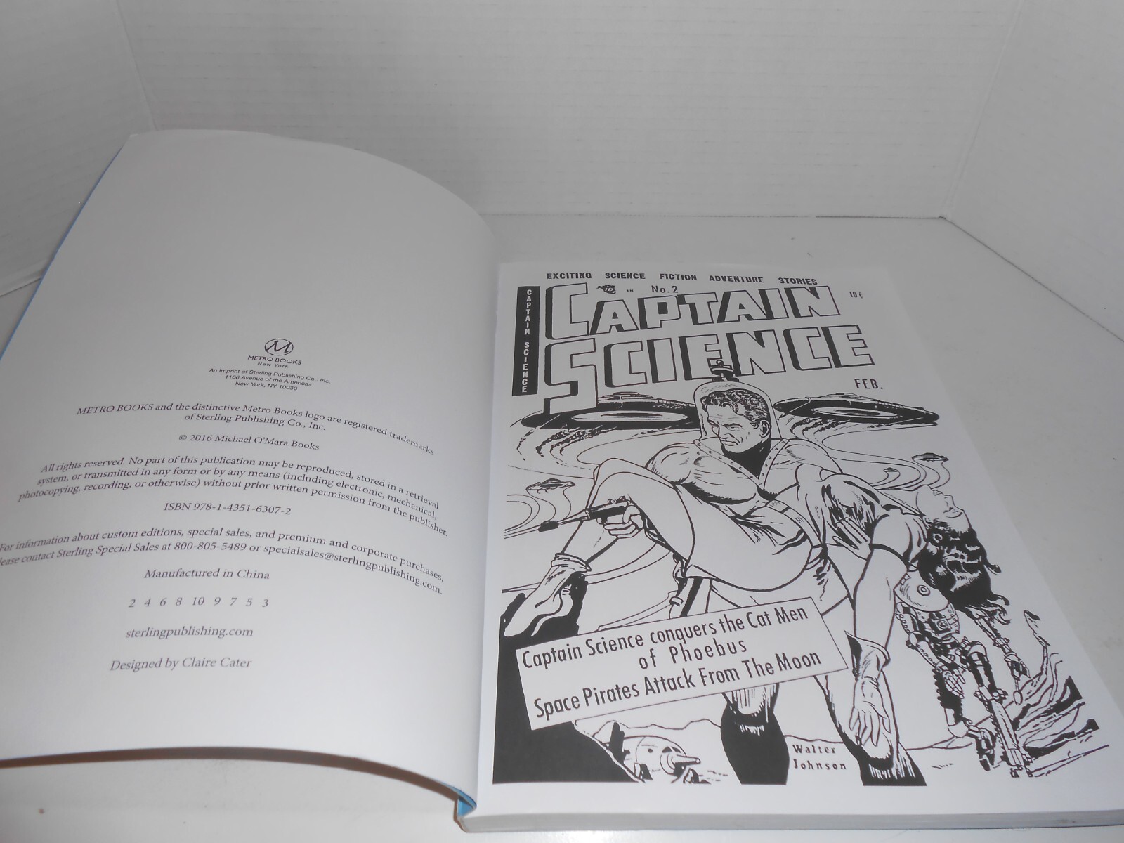 Classic comic coloring book sci-fi &Horror