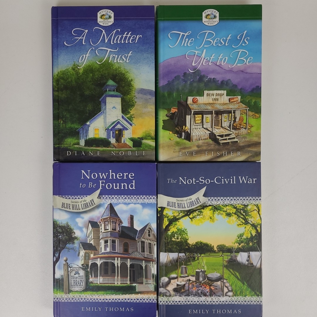 Lot of 18 Guidepost Books Amish Mysteries, Minister&rsquo;s Wife Inspirational HC
