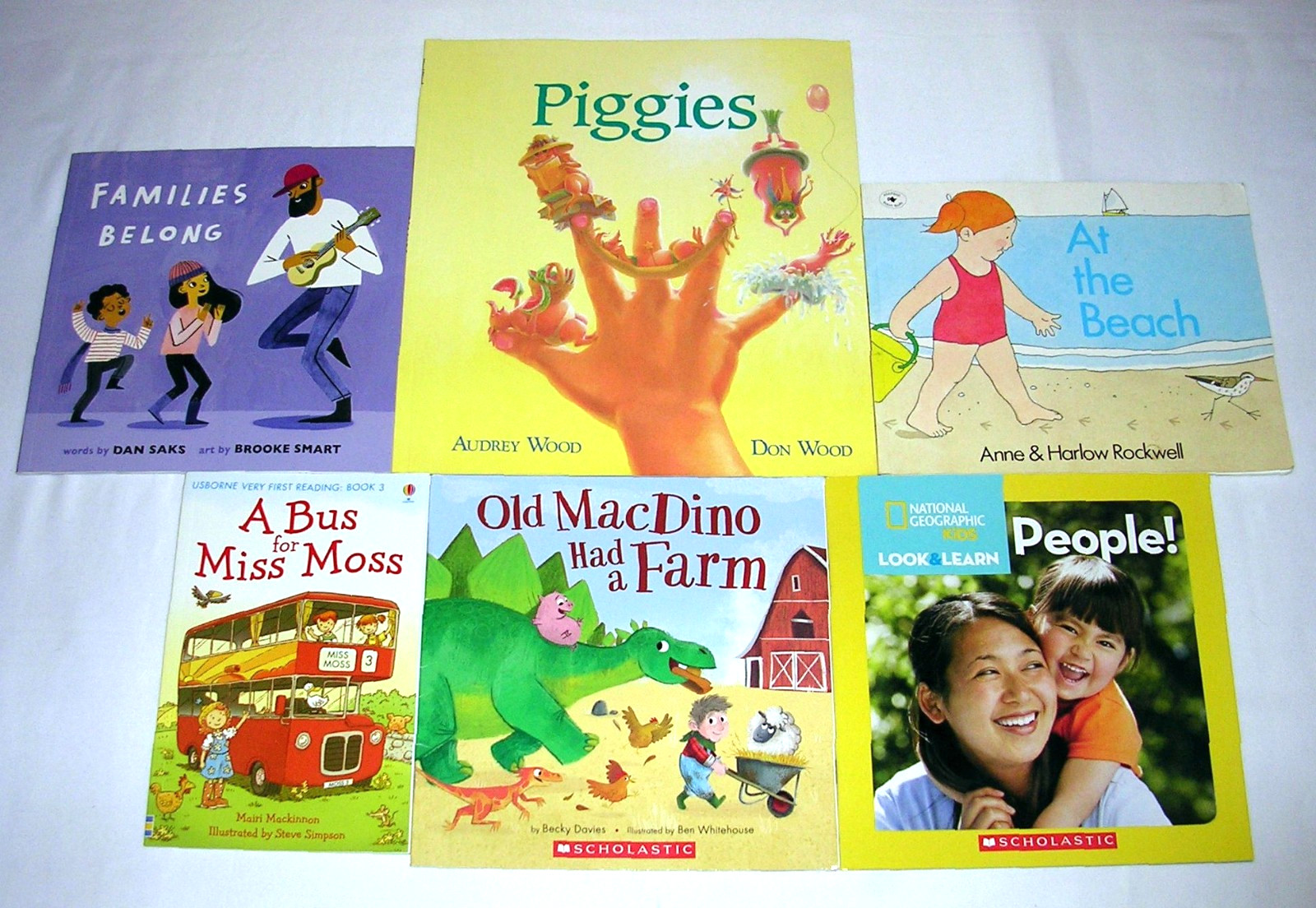 Lot of 60 Children&rsquo;s Picture Books: Toddler, Preschool, Beginner Level Reading