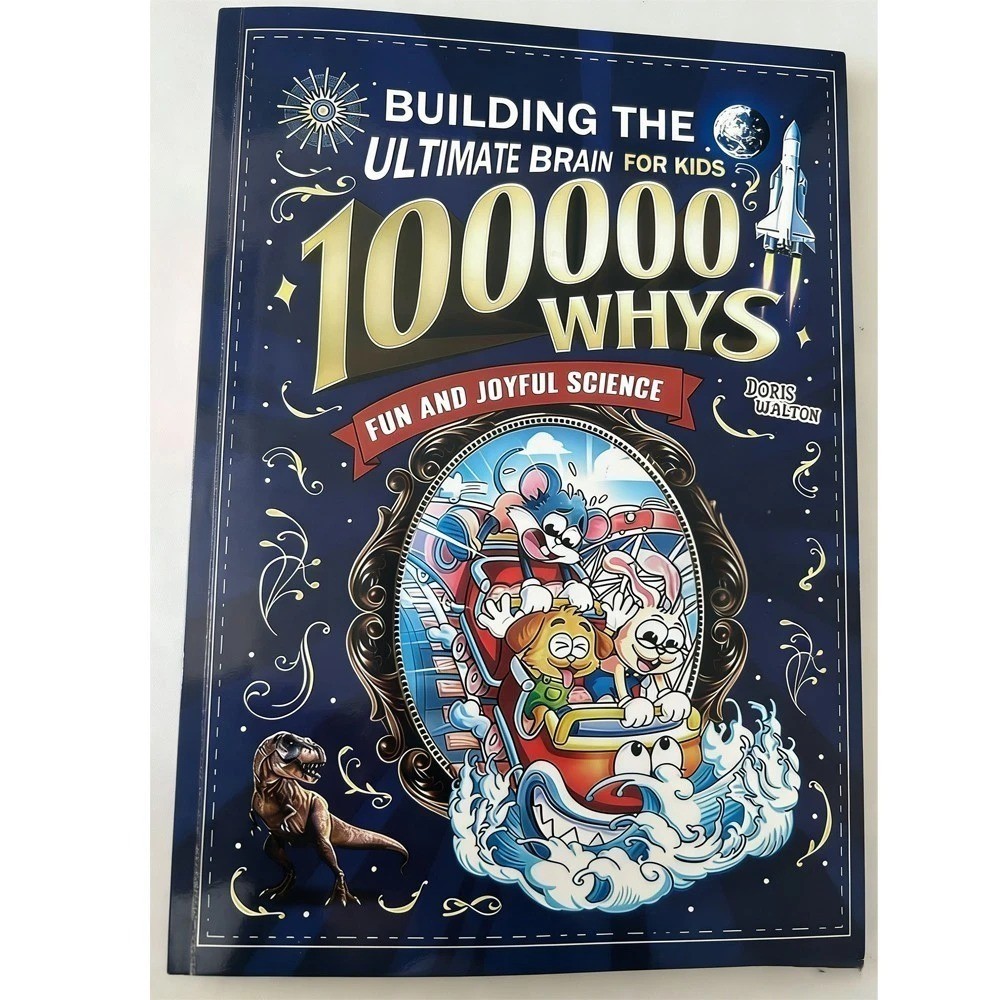 Children&rsquo;s Encyclopedia 100000 Whys Kids Book Ages 6-12 Extracurricular Reading