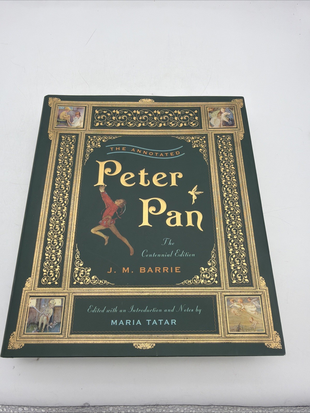 Annotated Peter Pan by J. M. Barrie (2011, Hardcover) Centennial Edition F