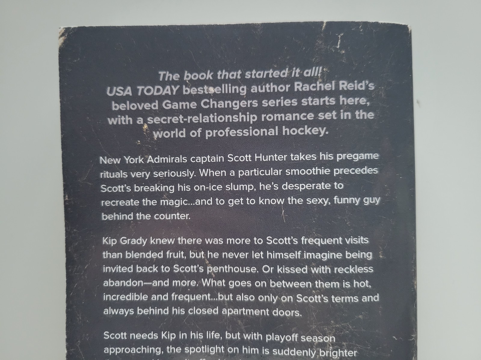 2022 GAME CHANGER RACHEL REID PAPERBACK OUT OF PRINT COVER CARINA HEATED RIVALRY
