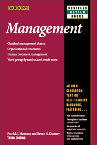 Management (Barron&rsquo;s Business Review Series)