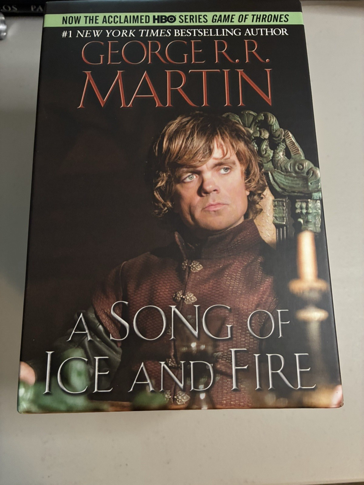 Game of Thrones: A Song of Ice and Fire 5 Book Box Set, by George R.R. Martin NM