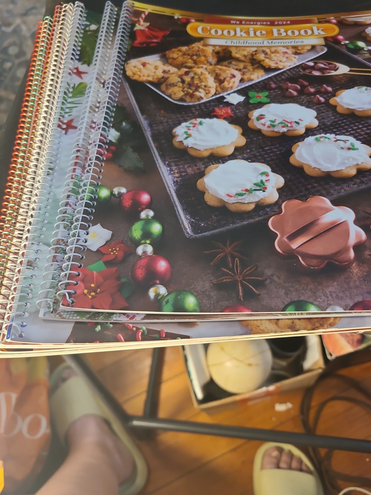 Set Of 8 We Energies Cookie Books 2014-2018 2021 2023 2024