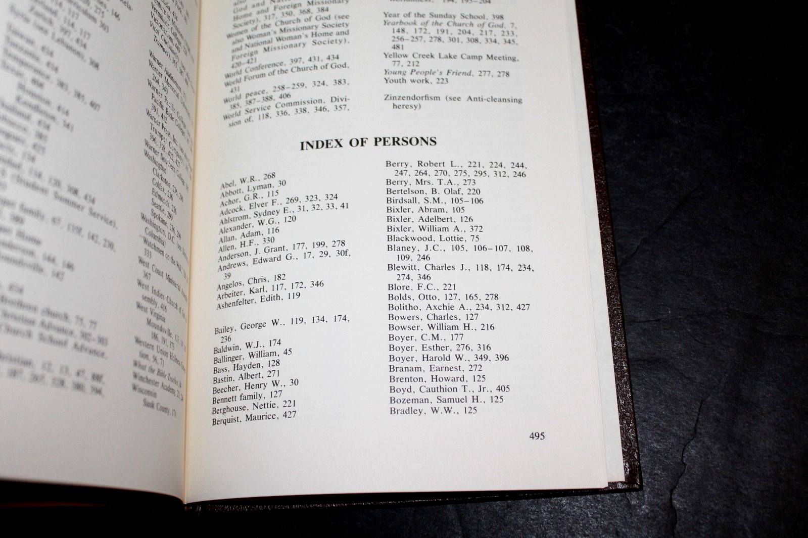 Rare 1980 Hardback copy of THE QUEST FOR HOLINESS AND UNITY (Church of God)