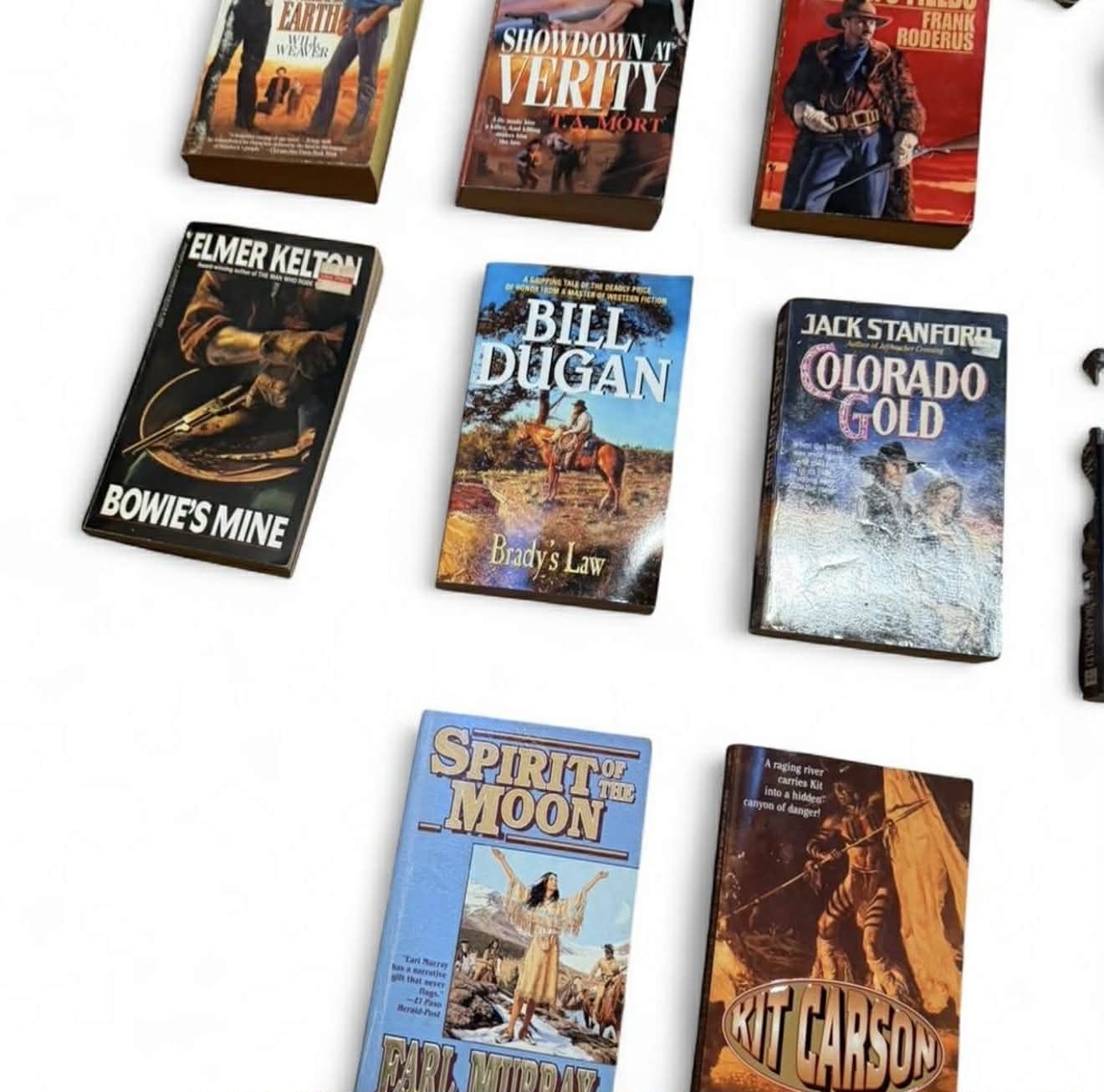 Vintage Western Novels Bundle of 13 Paperback Books