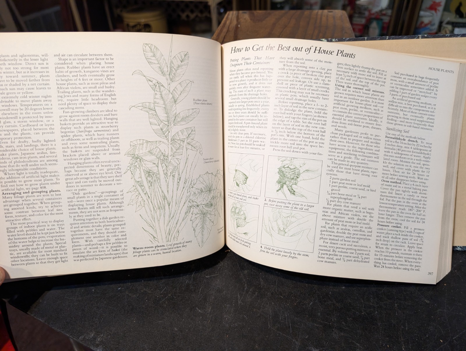 Original 1978 Reader&rsquo;s Digest Illustrated Guide To Gardening 672 Pages