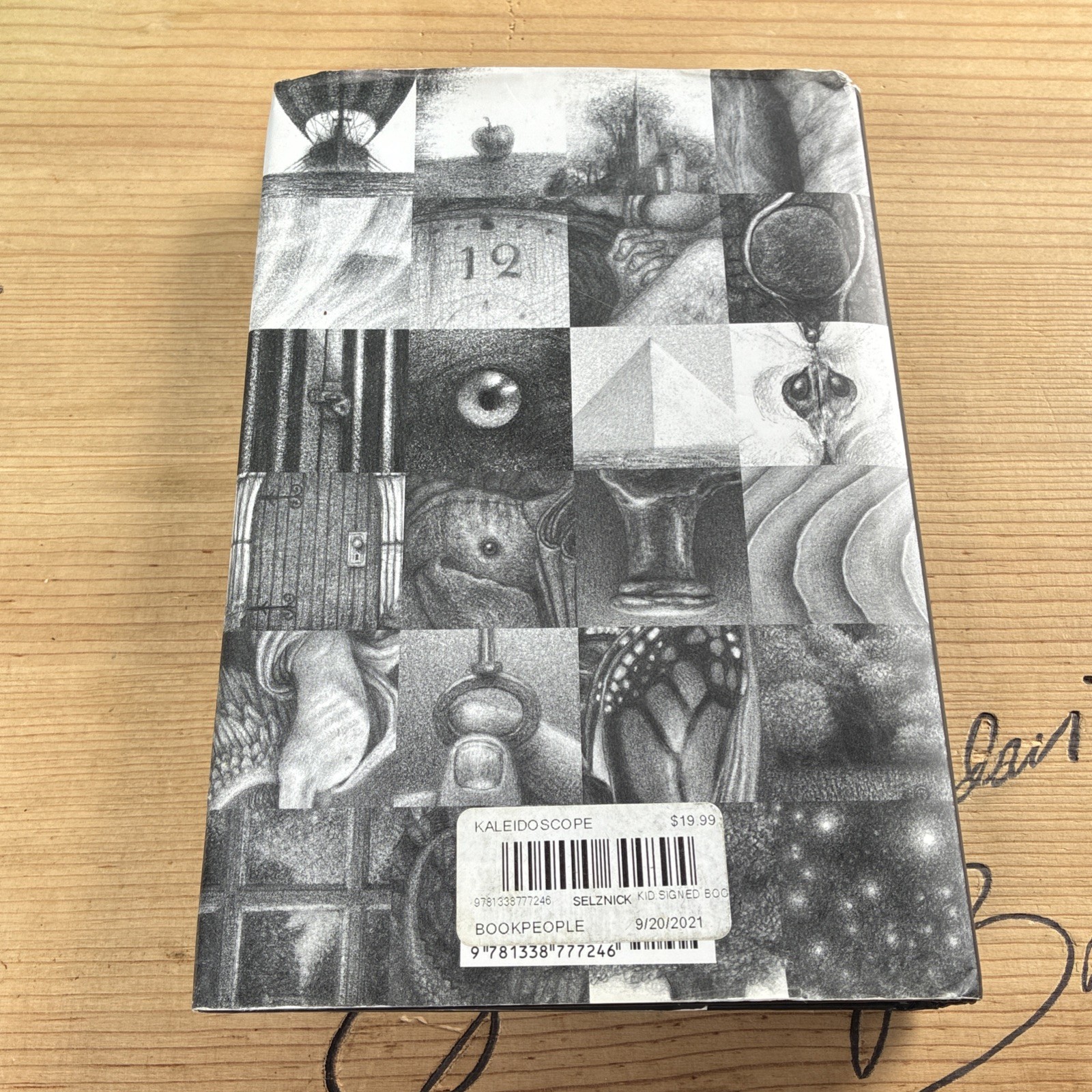 Signed Book Kaleidoscope Brian Selznick Juvenile Fiction YA Children Novel Books