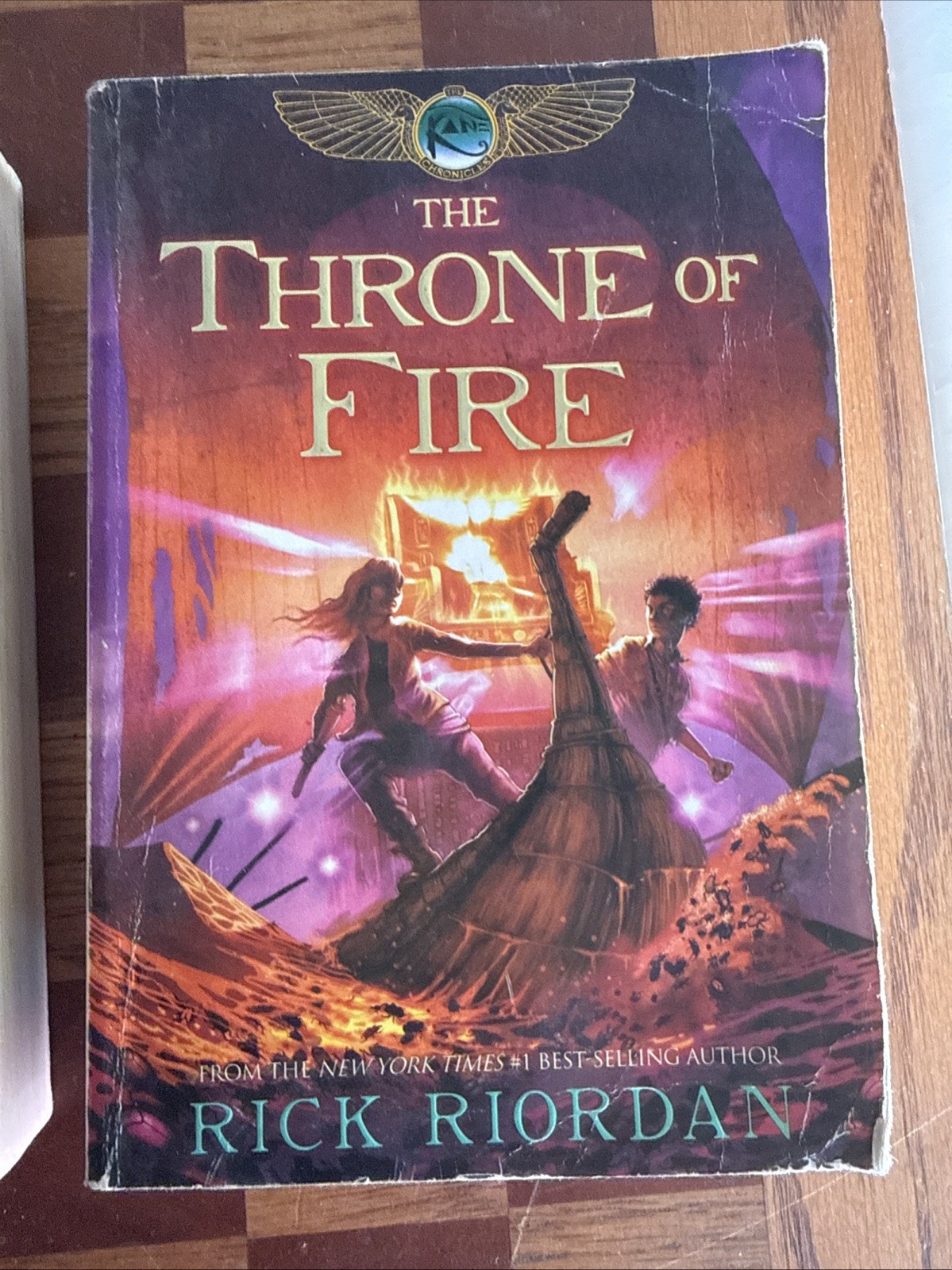 The Kane Chronicles Rick Riordan Books 1 2 3 Complete Set Used
