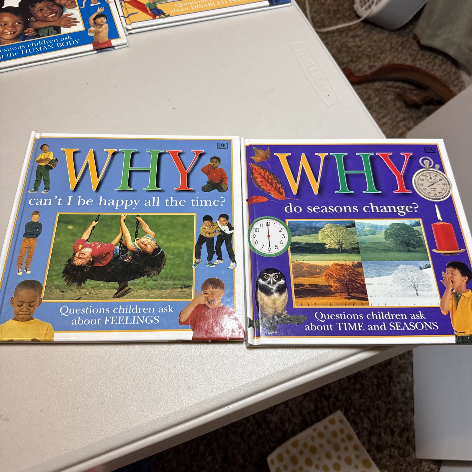 Vtg Lot Of 12 – Why? Questions Children Ask Children Books Series DK Publishing