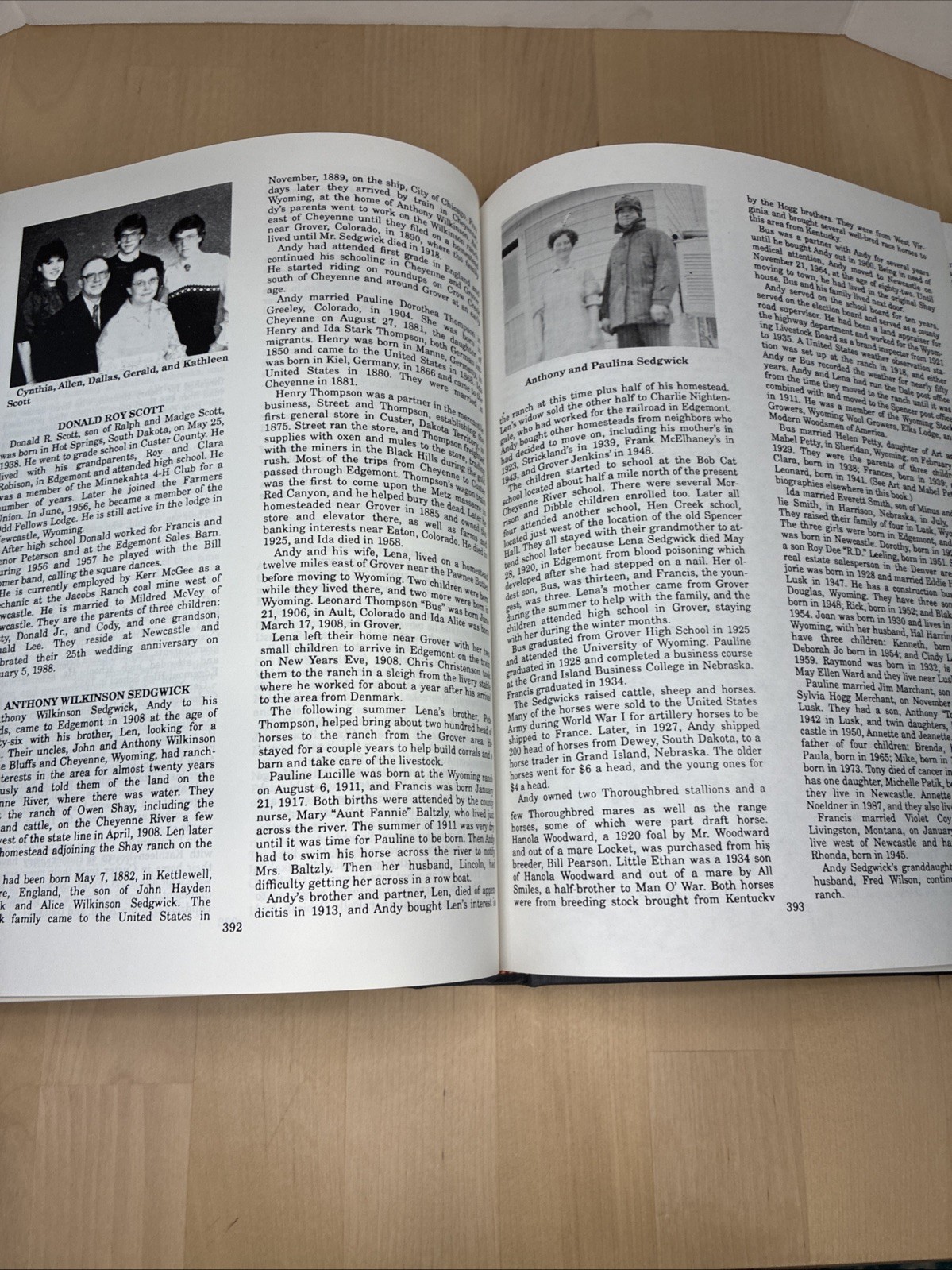 Edgemont Centennial 1890-1990 History Book of Edgemont, South Dakota