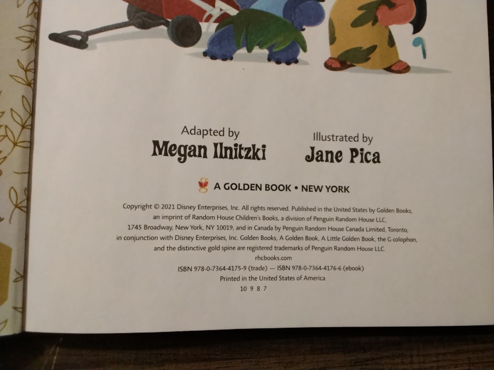 A Little Golden Book – Disney&rsquo;s – Lilo & Stitch