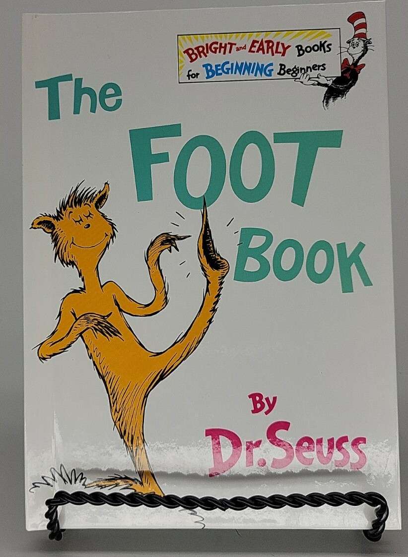 The Foot Book Hardback Dr. Seuss EXCELLENT 7&Prime;x 9&Prime; Beginner Books