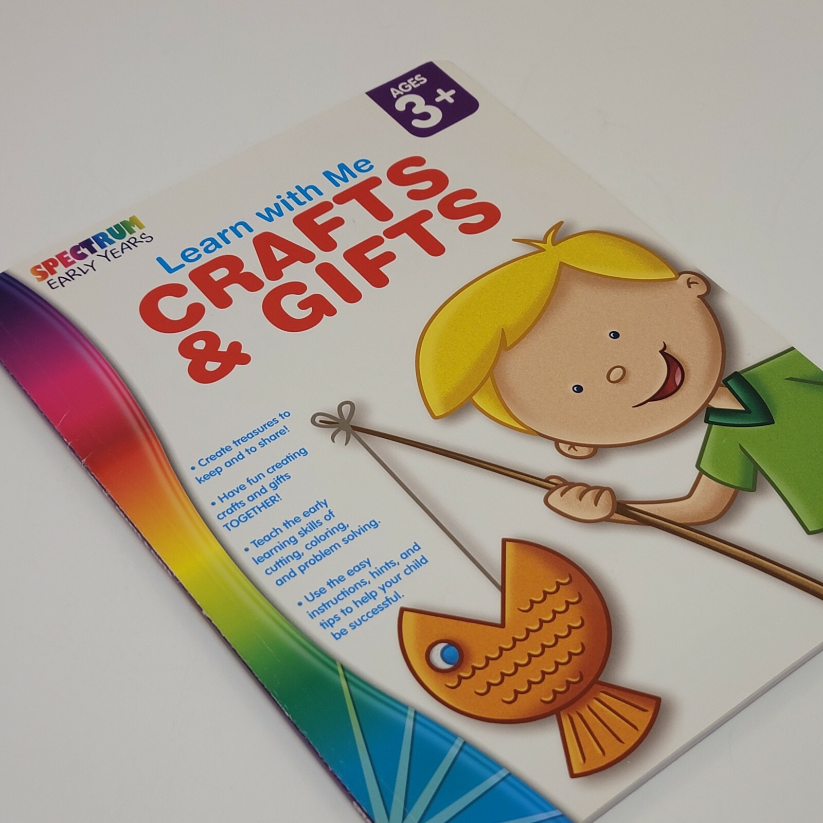 Spectrum Early Years: Crafts & Gifts, Ages 3 – 6 Learn with Me. Free Shipping!