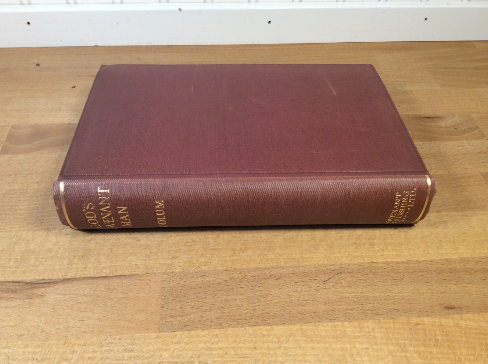 God&rsquo;s Covenant Man: British-Israel, Odlum, 1927 Hardcover, Covenant Publishing
