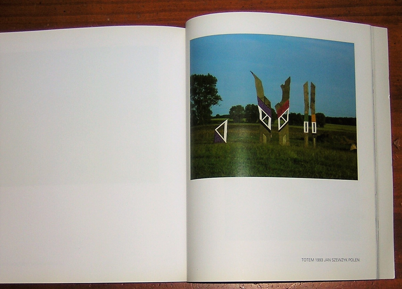 Skulpturen Sculpture Park Katzow Germany Thomas Radeloff 1992 Book Color Photos