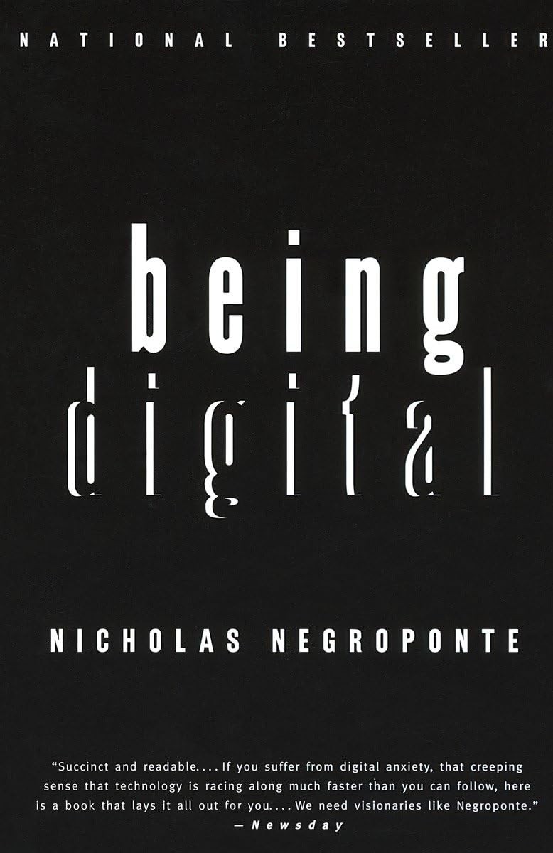 Being Digital – paperback Negroponte, Nicholas