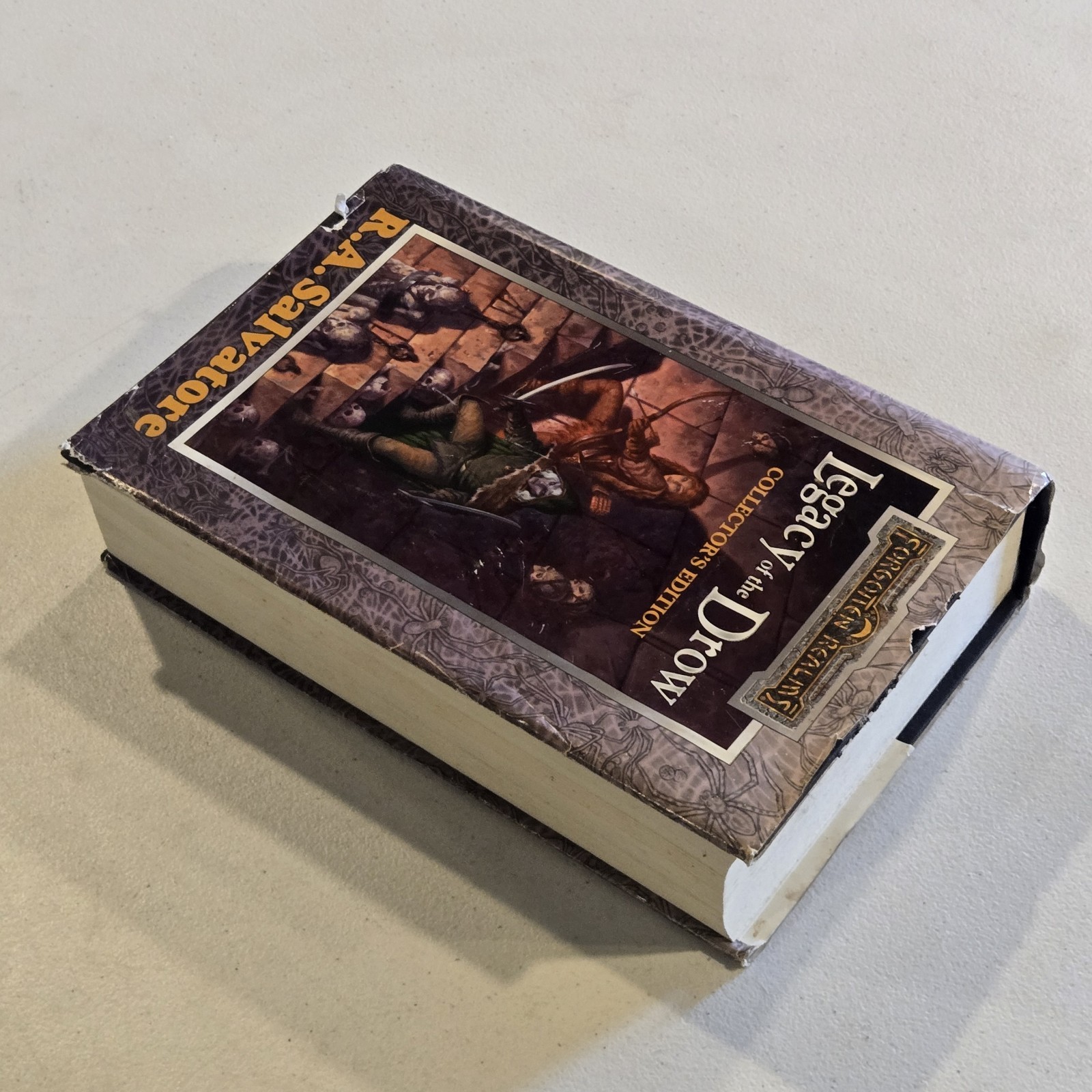 Legacy Of The Drow – R.A. Salvatore HARDCOVER BOOK 2001 COLLECTOR&rsquo;S EDITION OOP