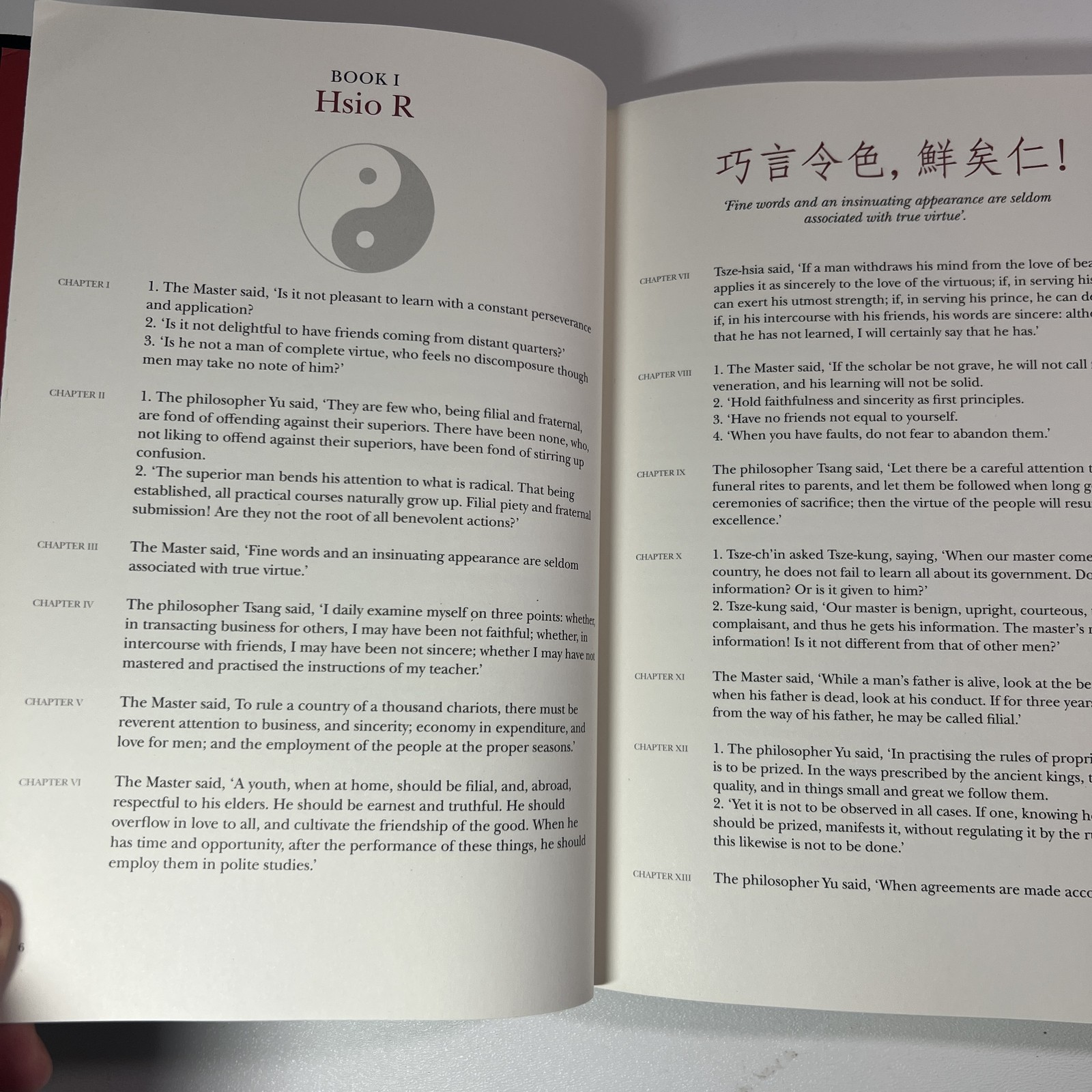 Confucius The Analects Hardcover 1st Ed Ancient Chinese Philosophy Confucionism