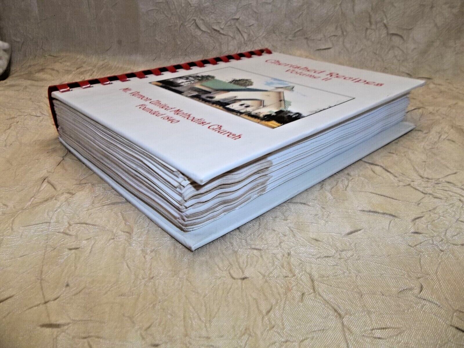 Cherished Recipes Volume II Cookbook Mt Vernon Alabama United Methodist Church
