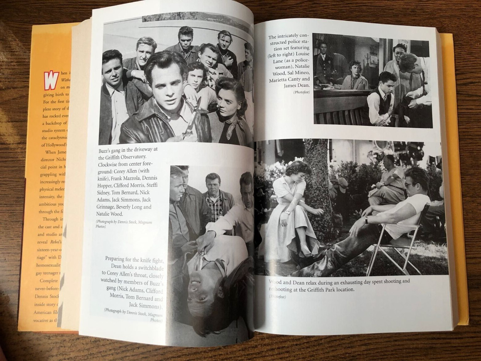 James Dean Live Fast, Die Young:Making Rebel Without a Cause HC Book New