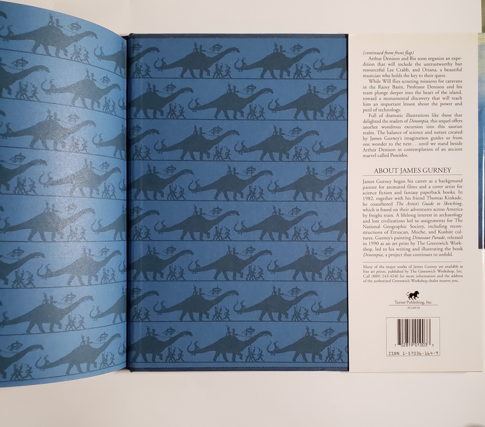 Dinosaurs « Dinotopia – The WORLD BENEATH » by James Gurney. New HC w/DJ 1st Ed.