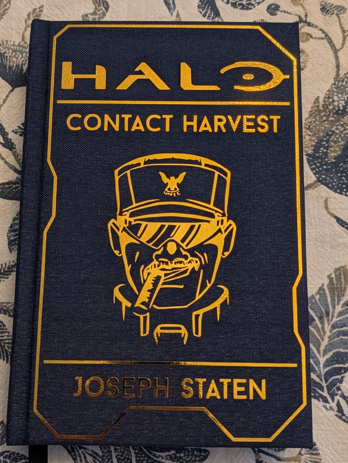 Halo Contact Harvest By Eric Rylund Custom Rebound Hardcover Collector&rsquo;s Book