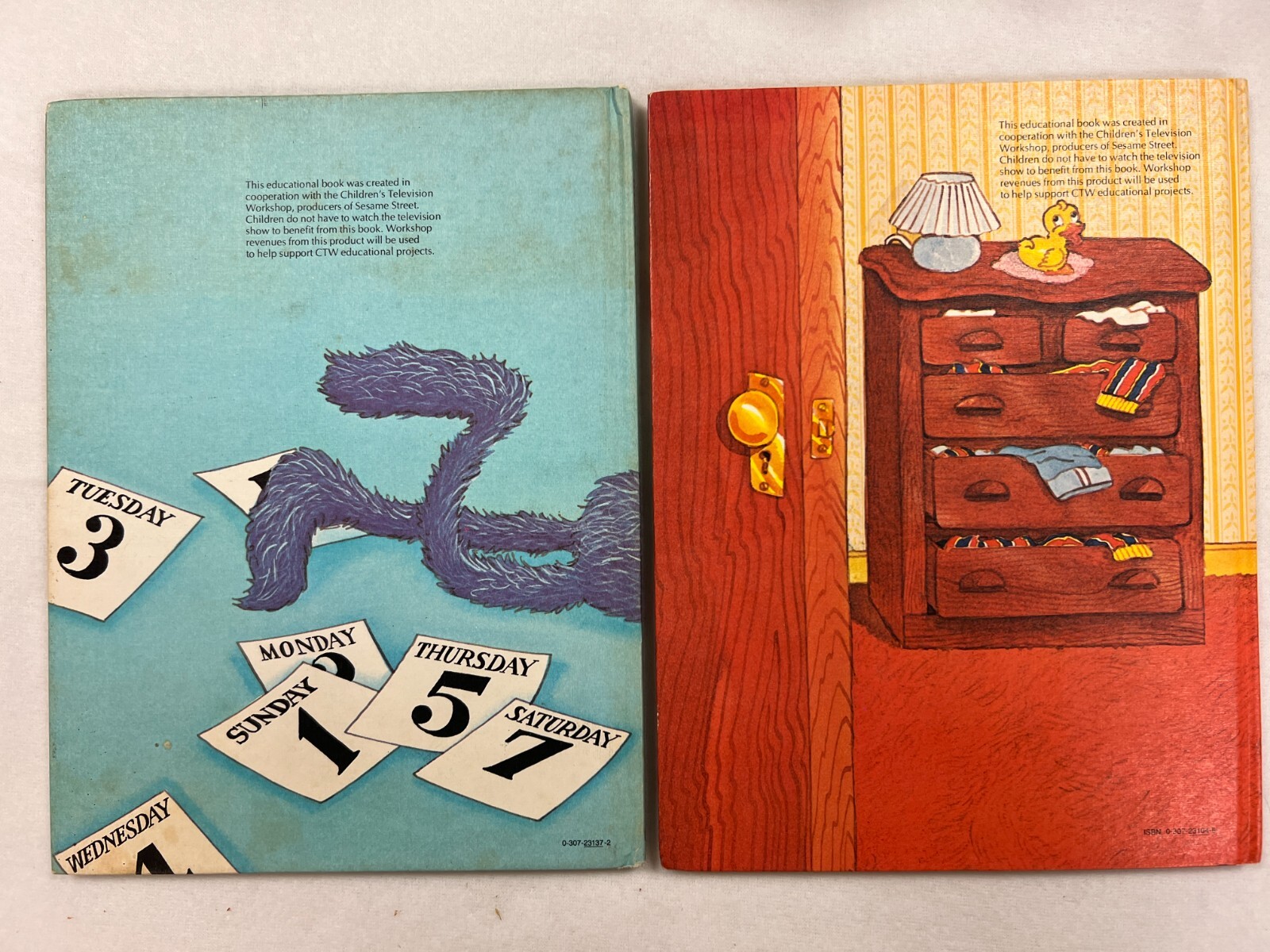 Sesame Street Book Club Books – dated 1980&rsquo;s HB – lot of 14