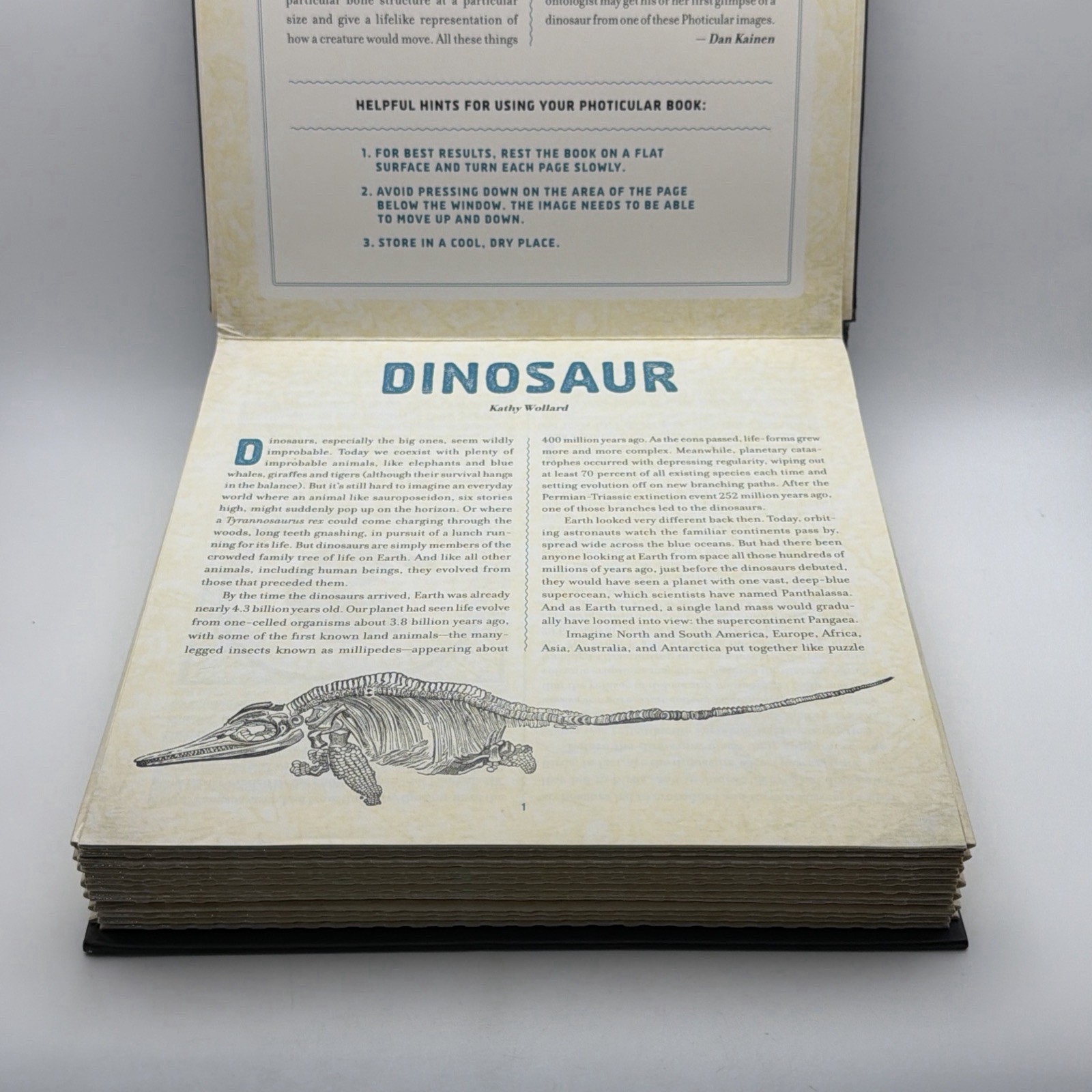 Dinosaur: A Photicular Book By Dan Kainer And Kathy Willard 3D Motion