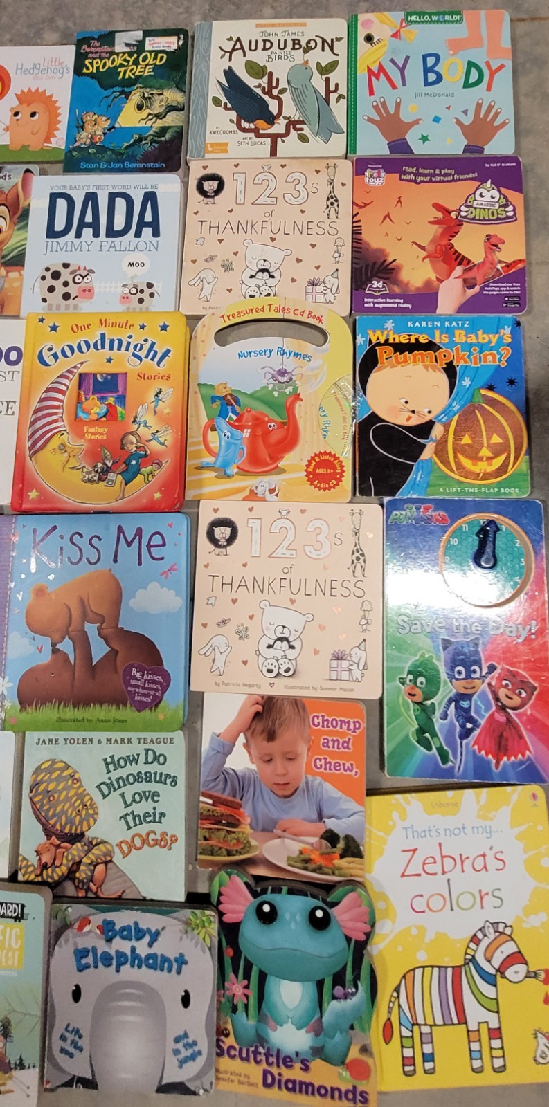 Huge Lot Of 80 Board Books for Children&rsquo;s/ Toddler Babies/Preschool/Daycare