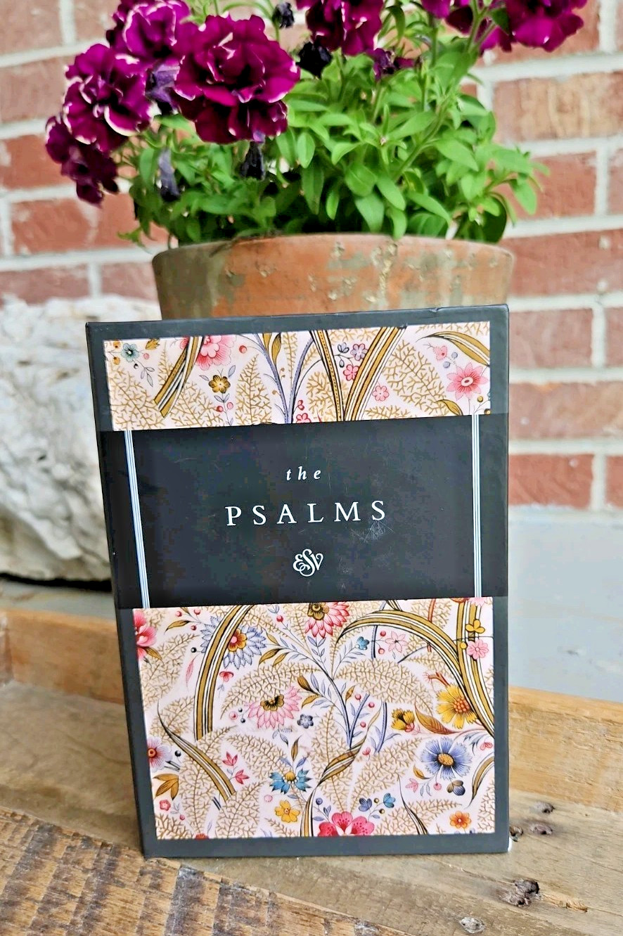 Boxed! Psalms, ESV (Summer Garden 2016, Hardcover) beautiful & OOP VG!