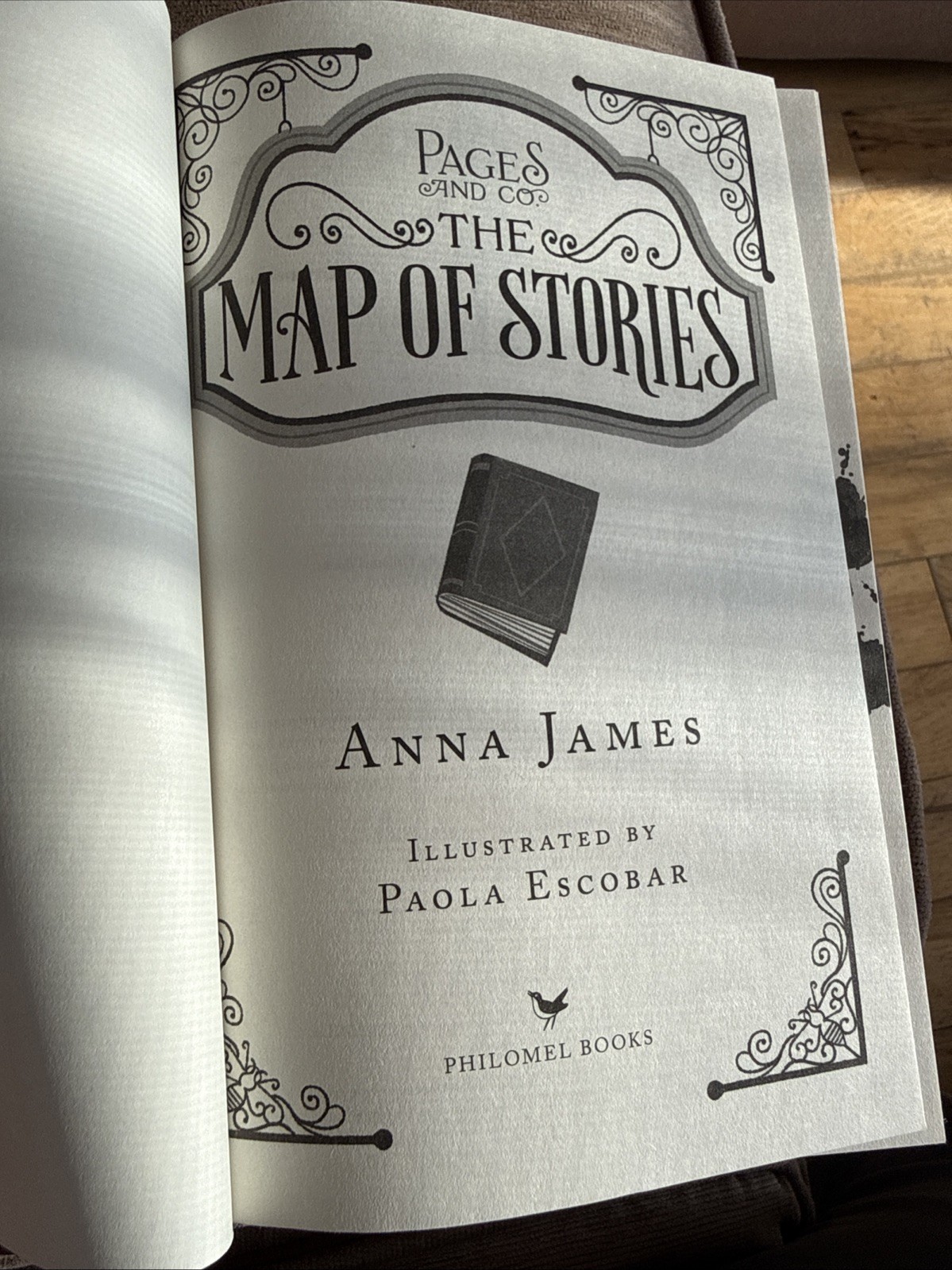 Pages & Co : The Map Of Stories By Anna James