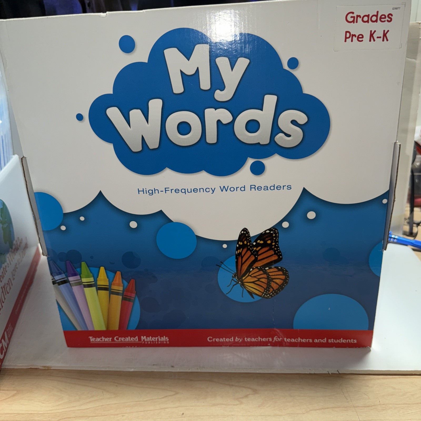 Teacher Created Materials TCM My Words High Frequency Word Readers Pre K-K