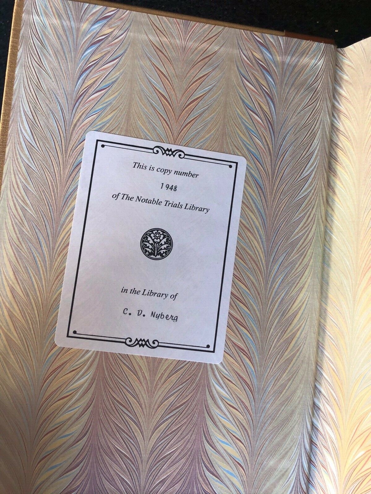 Roe V. Wade by Marian Faux Notable Trials Library Edition Book-HC Very Good