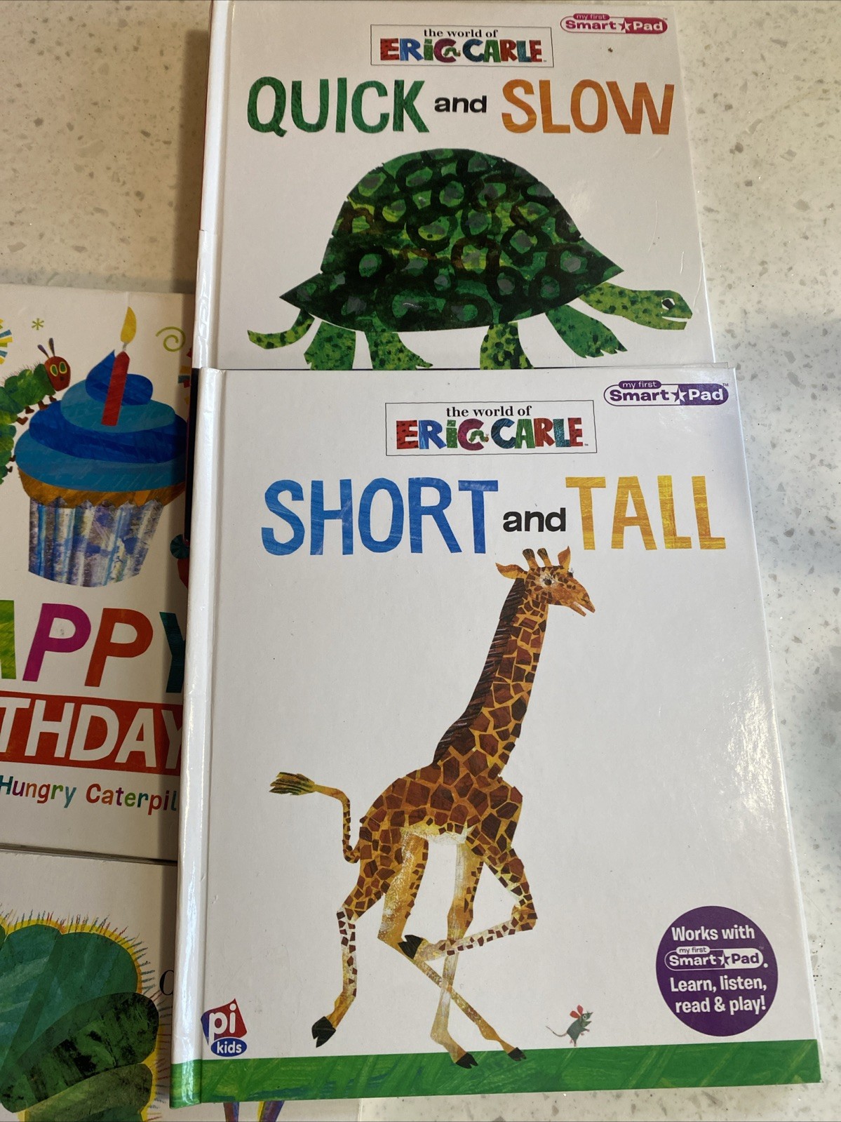 Eric Carle Books Lot 10 Big Small Quick Slow Hot Cold Birthday