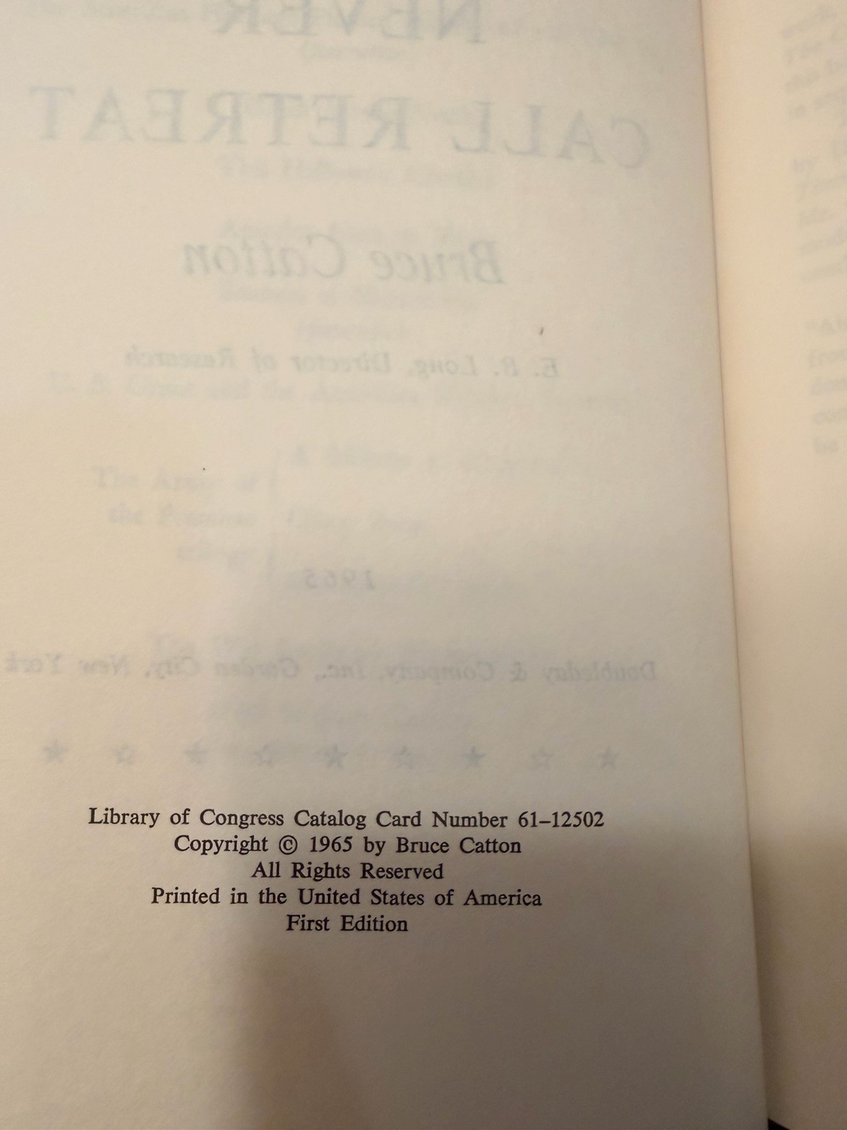 Bruce Catton The Centennial History Of The Civil War, 3 Volume Set, 1st Edition