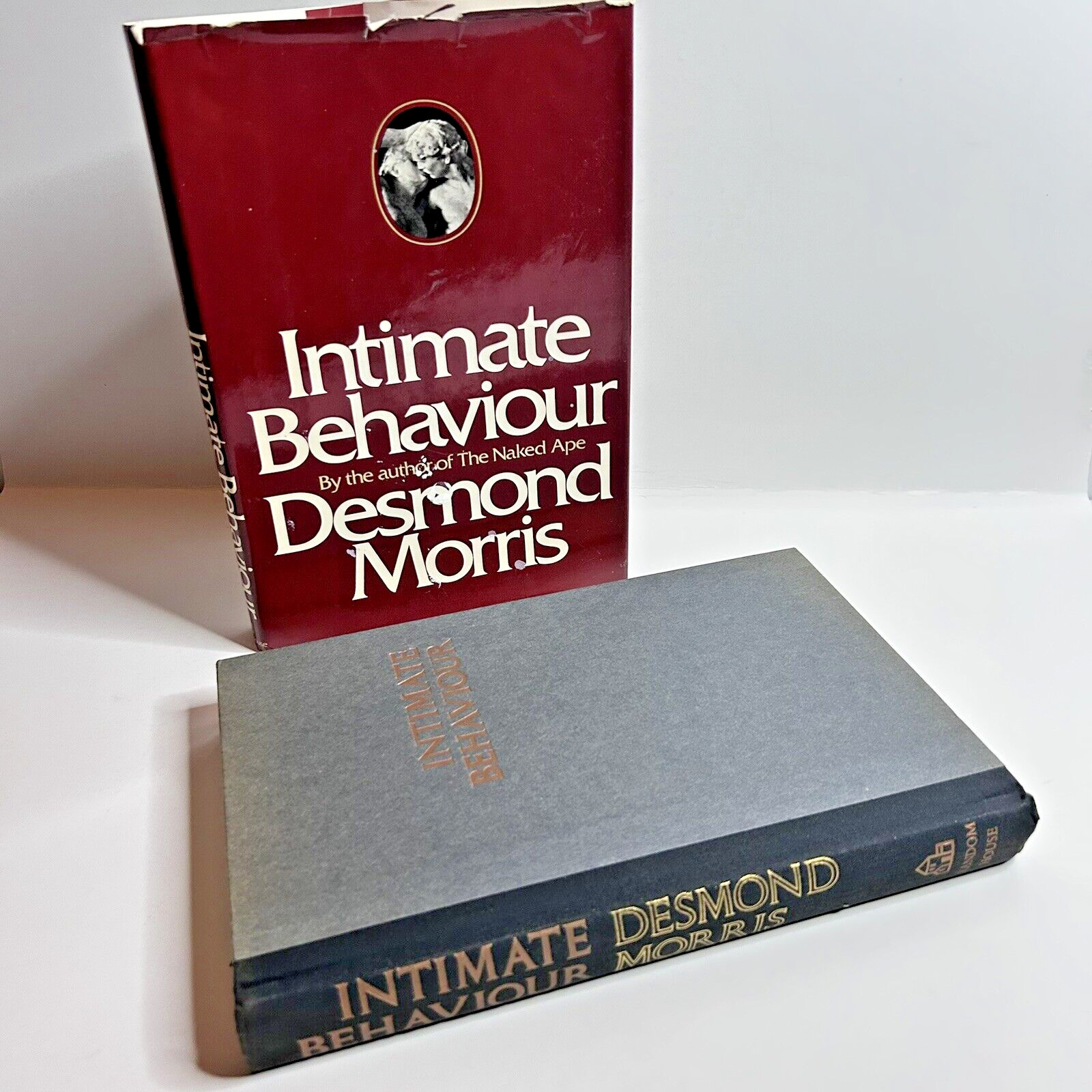 Intimate Behaviour by Desmond Morris 1971 1st Edition Hardcover VERY GOOD