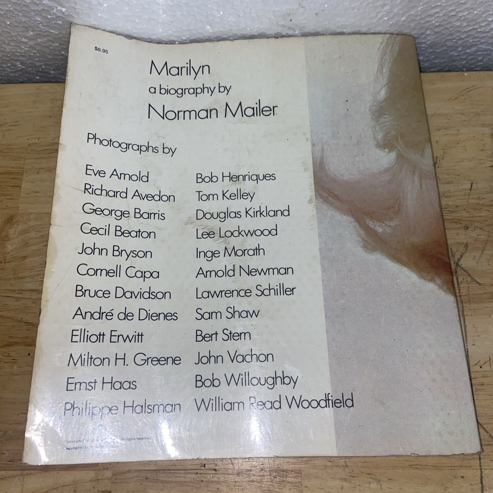 MARILYN: A Biography by Norman Mailer – 1973 – First Print. Great Story/!°Pics..