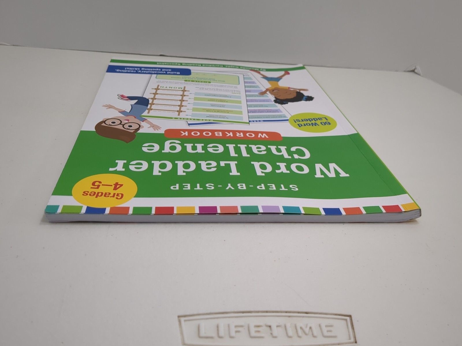 Step-By-Step Word Ladder Challenge Workbook Grades 4-5 Michelle Gajda Pre-owned