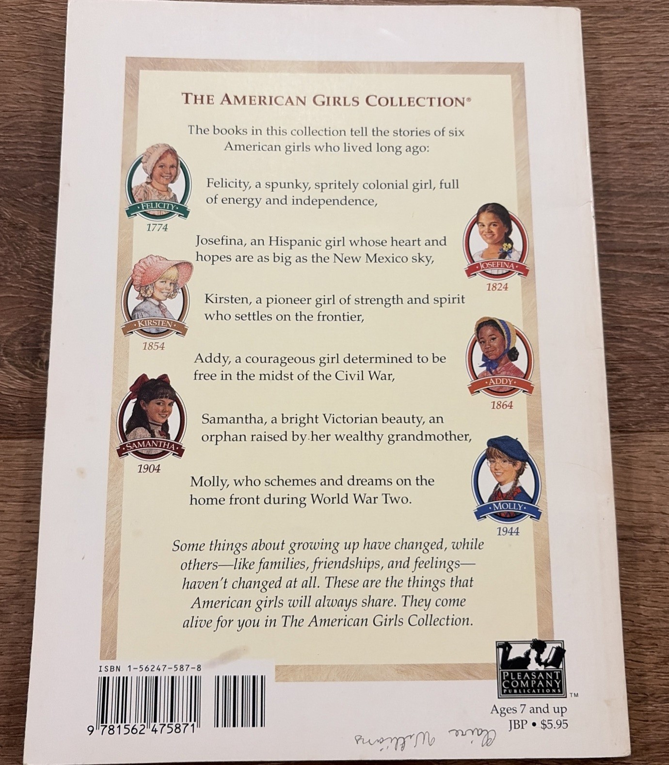 American Girl Josefina&rsquo;s Set of 6 Books 1-6 VTG 1997-98 Pleasant Company 1st Ed