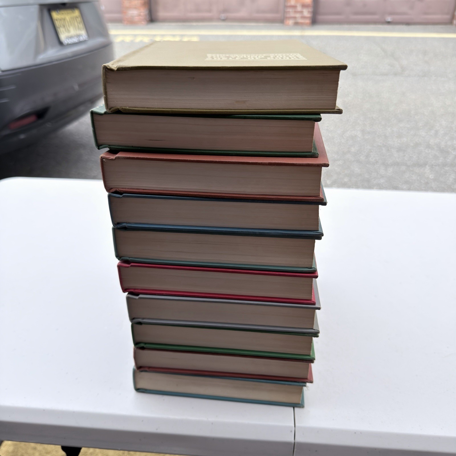 COMPLETE 10 VOLUME SET Collier&rsquo;s Junior Classics Young Folks Shelf of Books 1962