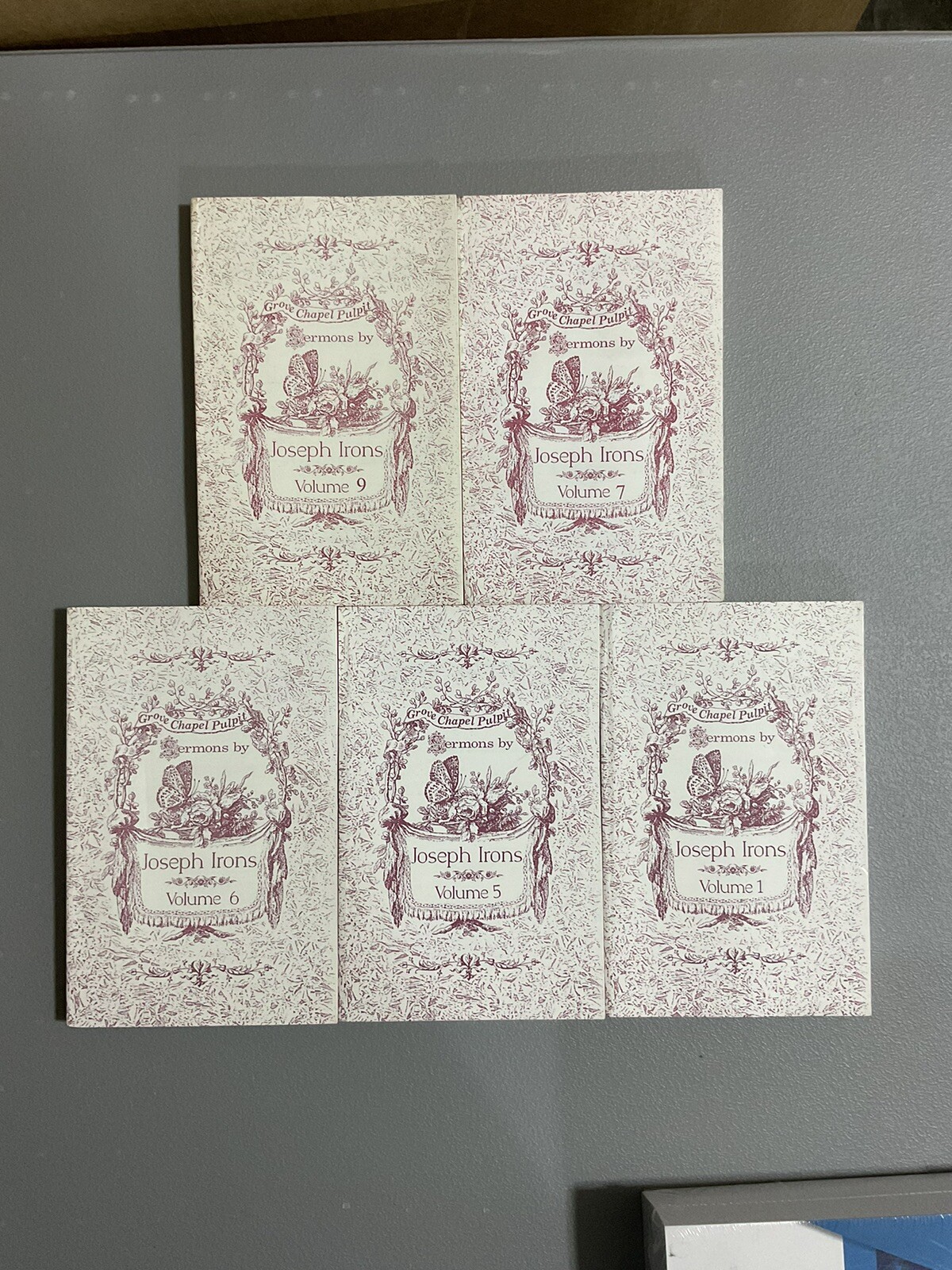 Grove Chapel Pulpit: Sermons by Joseph Irons Volume 1, 5, 6, 7, & 9