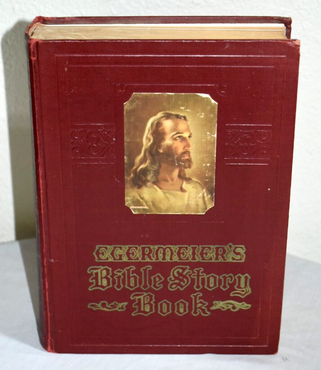 1947 EGERMEIRER&rsquo;S BIBLE STORY HB Edition BOOK Illustrations Maps 608+ Pages