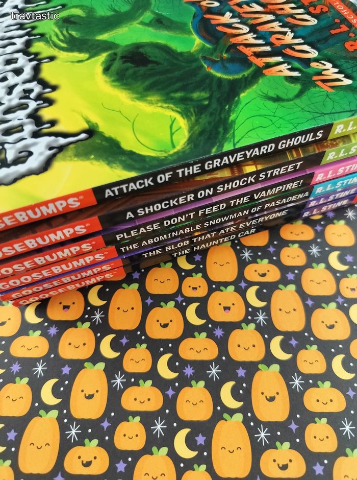 2010&rsquo;s Classic Goosebumps by R. L. Stine Softcover Set/7 Books