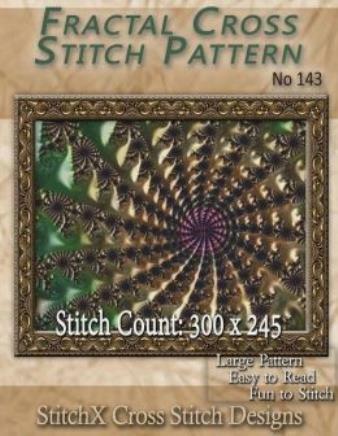 Fractal Cross Stitch Pattern No 143