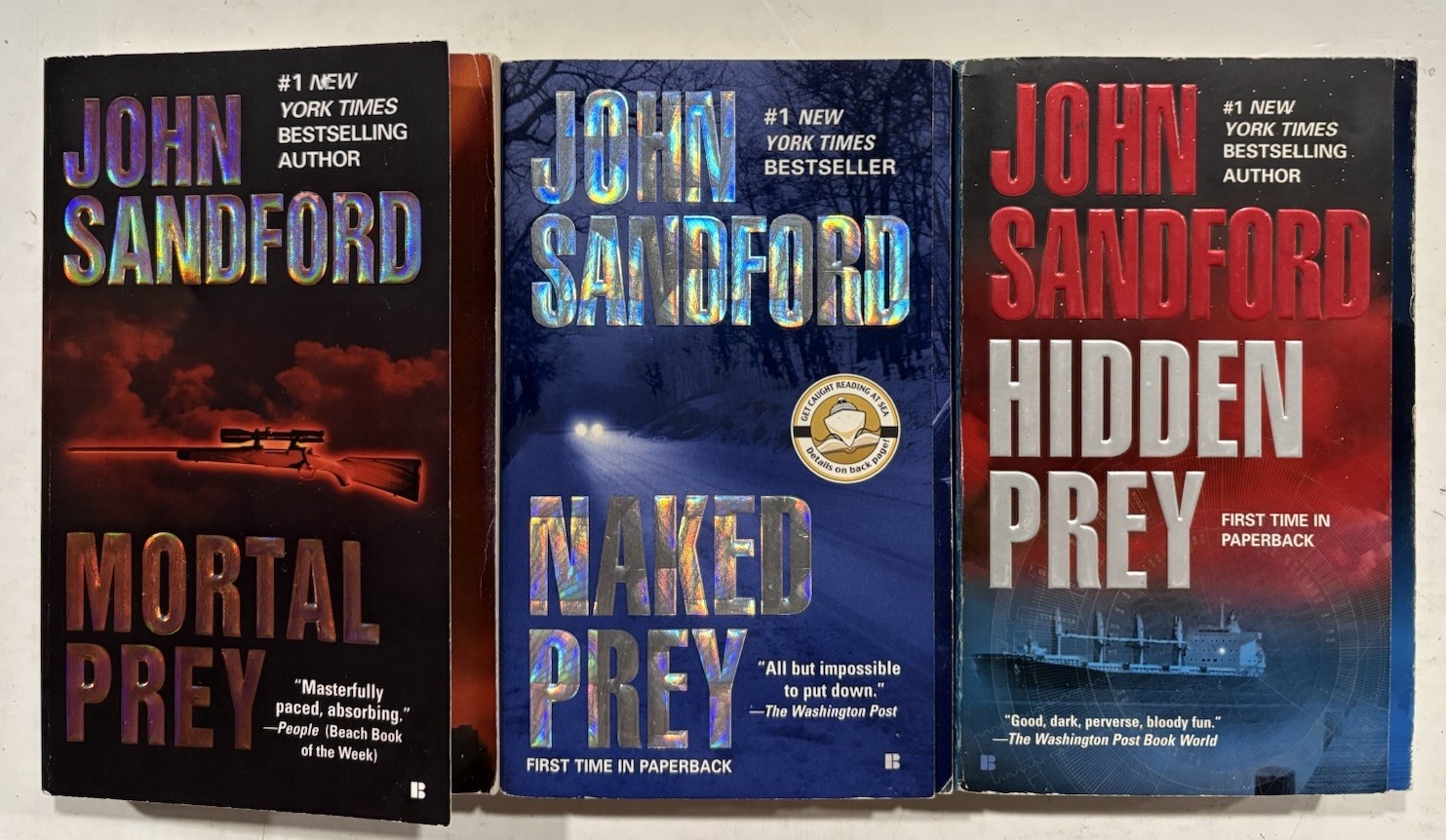 36 Book Lot Complete Lucas Davenport « PREY » Series #1-35+1 JOHN SANDFORD Set