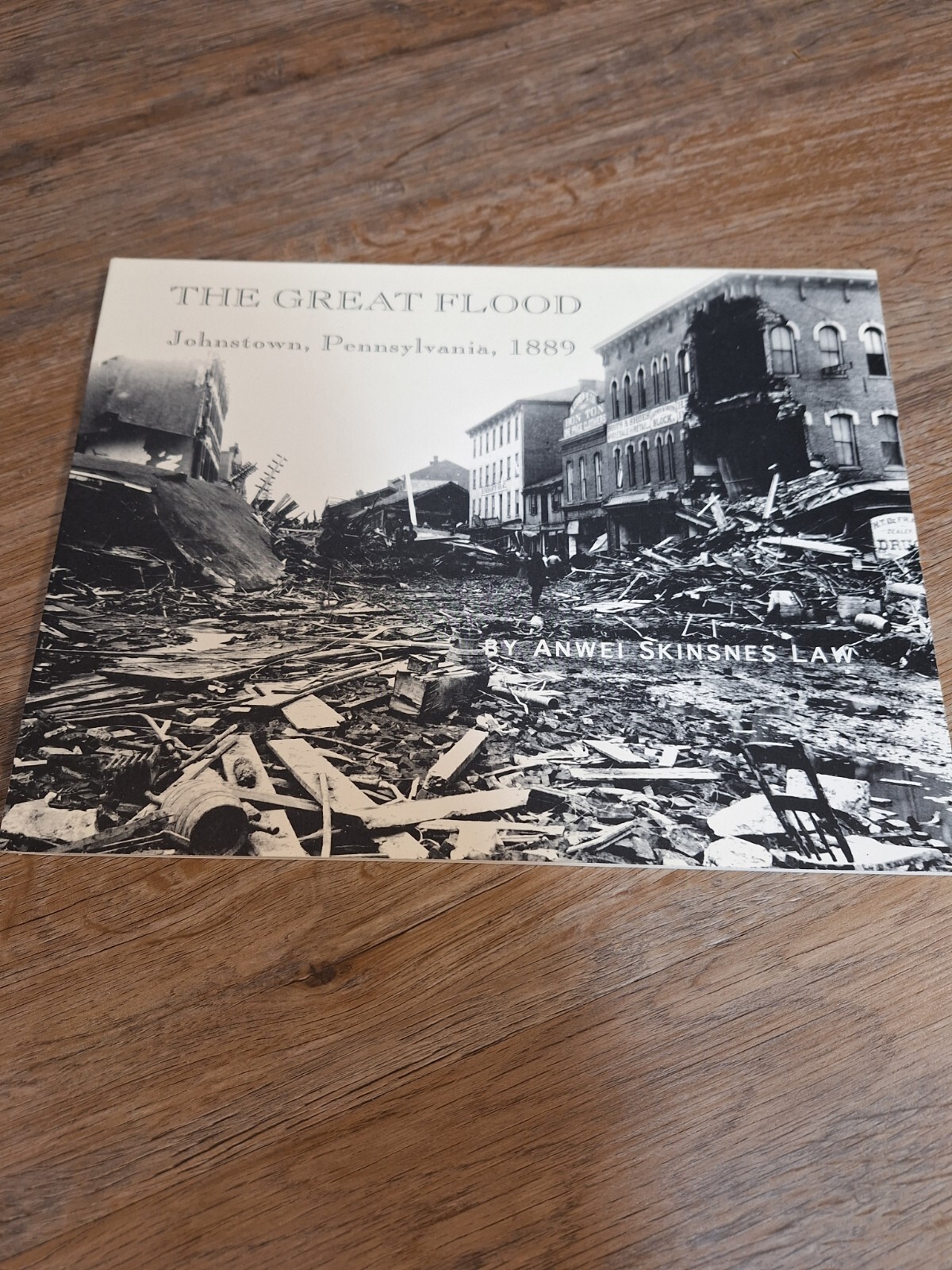 The Great Flood Johnstown Pennsylvania 1889 Anwei Law Softcover Book 106 Pages