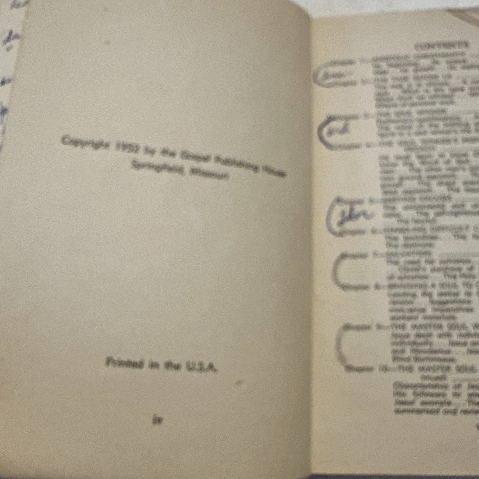Ye Shall Be Witnesses Duane V Hurst 1952 Gospel Publishing House Pentecostal A/G